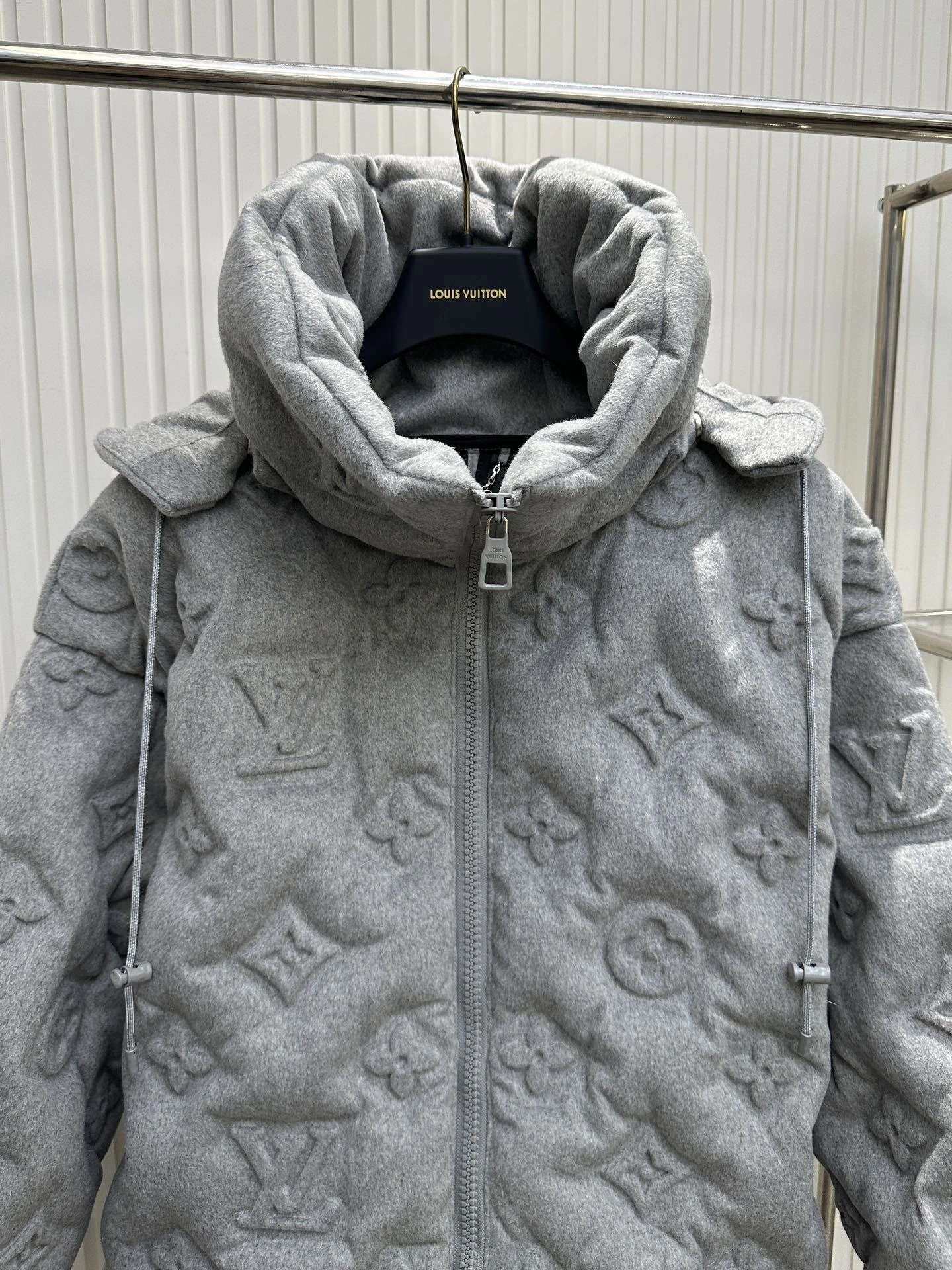 wg.luxury-8V wool Down jacket white goose down 2colour item:E-F405I2295-2H